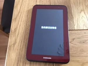 Samsung Galaxy Tab 2 7.0 GT-P3110 Red Wi-Fi 8GB 7" 3MP Android Tablet - Picture 1 of 5