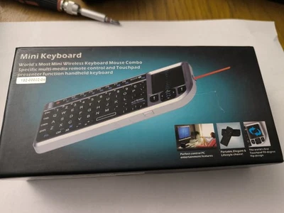 Rii Mini Wireless Keyboard and Touchpad RT-MWK02+ UK Keyboard - Bild 1 von 4