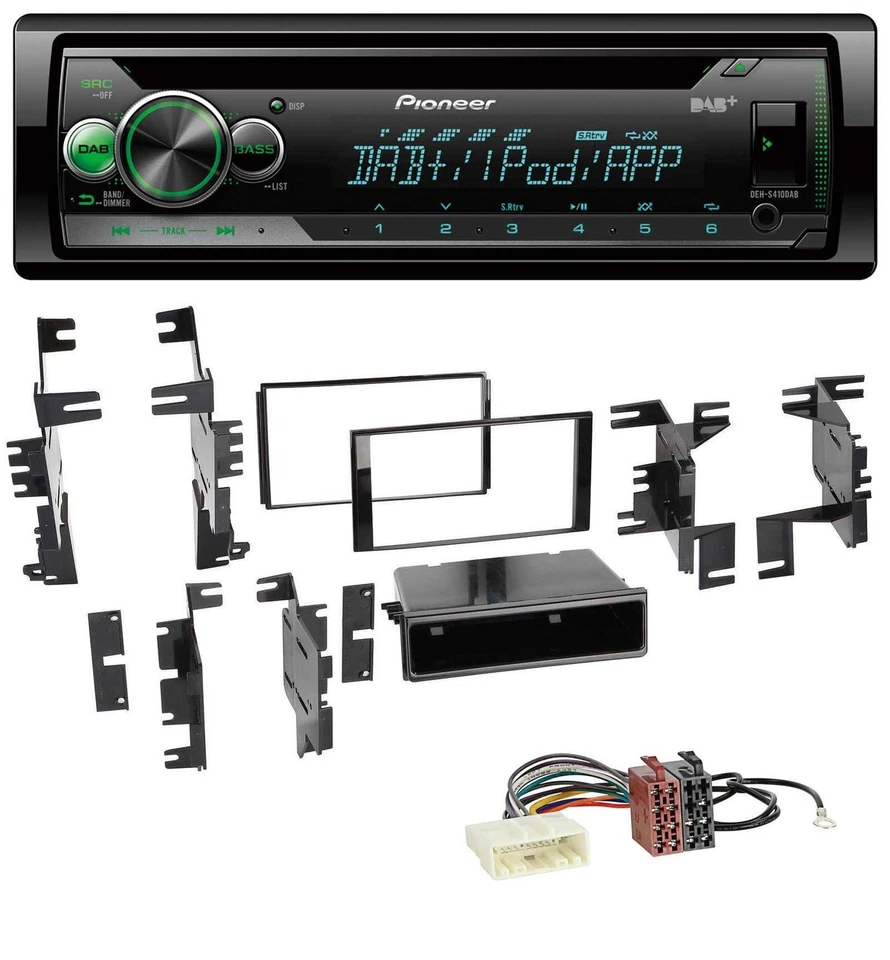 Pioneer USB MP3 DAB AUX CD Autoradio für Nissan Cube ab 09 Frontier ab 13 Juke a - Bild 1 von 4
