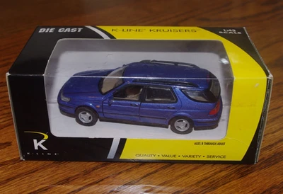 K-Line Kruisers K-94419 1996 Saab 9.5 Touring Diecast 1:43 Nuevo Foto 1 de 4