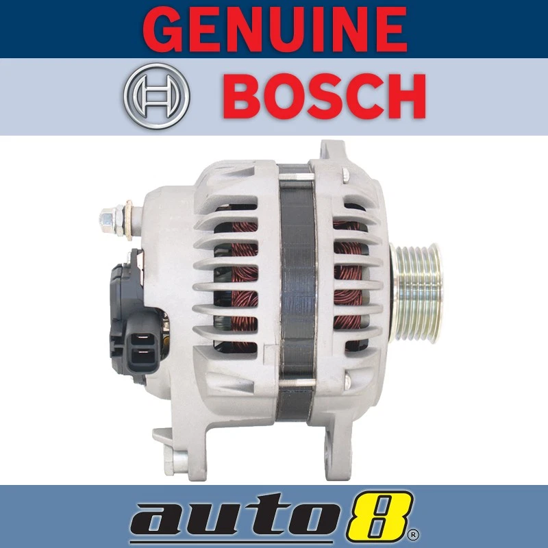Genuine Bosch Alternator for Ford Falcon EF EL 4.0L Petrol 6CYL 1994 - 1999 - Image 1 of 4