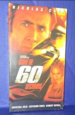 GONE IN 60 SECONDS VHS Factory Sealed New With Watermark - Image 1 of 3