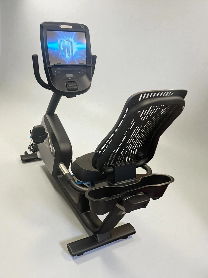 Bicicleta Reclinada Precor 885 con Consola P82 - Limpia y Reparada Foto 1 de 1