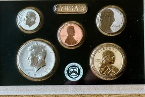 2018-S U.S. Mint Silver Reverse Proof 10 Coin Set With Box & COA  - Picture 1 of 5