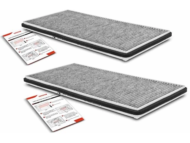 Conjunto de filtro de ar cabine dianteira para 2000-2006 BMW X5 2004 2001 2002 2003 2005 BM134MW - Imagem 1 de 1