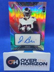 2023 Wildcard Wildchrome Josh Ali AUTO AUTOGRAPH RC 5/5 Bookend 1/1 - Picture 1 of 2