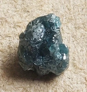 3,39 quilates | Diamante rugoso suelto natural | Diamante áspero crudo color azul para anillo - Imagen 1 de 9