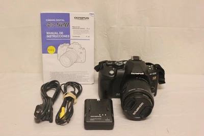 Cámara digital Olympus E-520 con lente ZUIKO 14-42 mm F/3,5-5,6 F2B9 Foto 1 de 4
