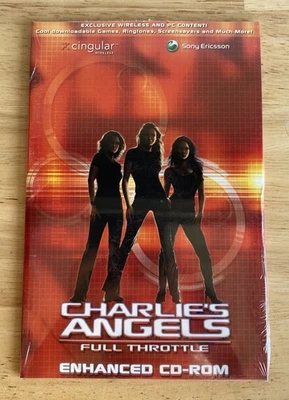 Charlies Angels Full Throttle Enhanced CD-ROM 2003 Sony Cingular NEW SEALED - Image 1 of 4