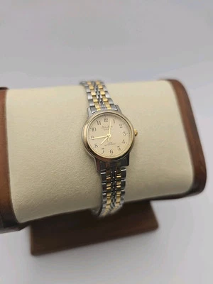 Philip Persio Ladies Quarts 3 ATM Waterproof Watch 2 Tone Band New Battery  - Image 1 of 4