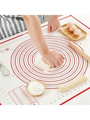 Silicone Baking Mat Kneading Rolling Mat Fondant Cake Dough - Image 1 of 4