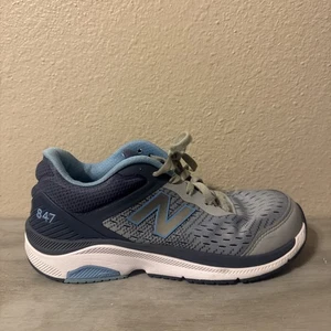 New Balance Womens 847 V4 WW847LG4 Gray Running Shoes Sneakers Size 9.5 - Picture 1 of 7