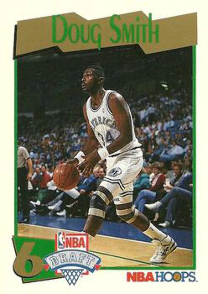 #551 Doug Smith - Dallas Mavericks - 1991-92 Hoops Basketball - Image 1 of 1
