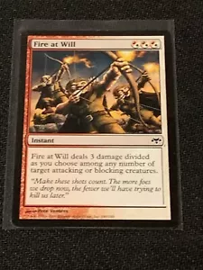 Magic the Gathering Eventide Fire at Will - Picture 1 of 2