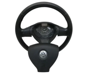 Lenkrad Schwarz Leder passt für VW EOS (1F7, 1F8) 2.0 FSI 1K0419091M - Bild 1 von 4