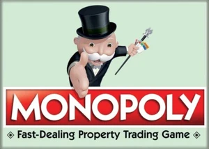 ATA-BOY MONOPOLY BOX COVER HASBRO REFRIGERATOR MAGNET 2.5” X 3.5” - Picture 1 of 1