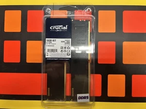Crucial 16 GB 2 x 8 GB Desktop DDR5-4800 UDIMM CL40 1,1 V OPEN BOX - Bild 1 von 5