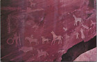 Human Animal Petroglyphs Capitol Reef National Park Ancestral Puebloan Fremont