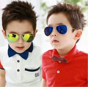 New Pilot Sunglasses For Kids Boys Girls Baby Children Toddler Eye Glasses - Picture 1 of 6