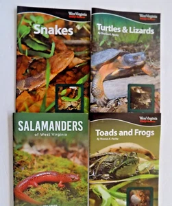 ( FOUR ) FIELD GUIDES TO REPTILES AND AMPHIBIANS OF WEST VIRGINIA , NEW - Imagen 1 de 16