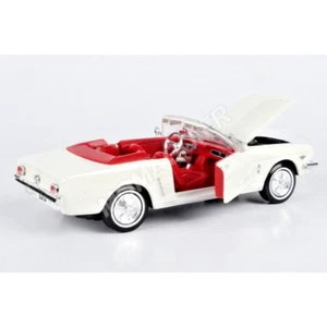 Ford Mustang Cabriolet 1/24 Bianco Film James Bond 007 GOLDFINGER 1964 - 79852 - Foto 1 di 3
