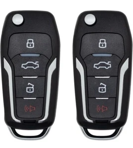 Xucanarmy Ford Key Fob Replacement 2 Pack Keyless Entry Car Silver side - Bild 1 von 8