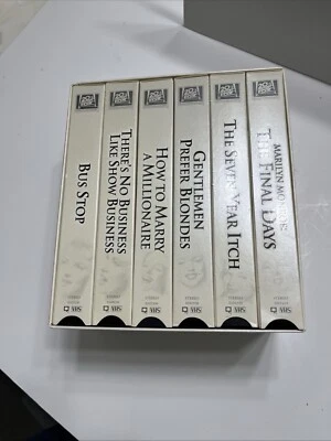Marilyn Monroe: The Diamond Collection Volume 1 (VHS, 2001, 6-Tape Set - Image 1 of 4