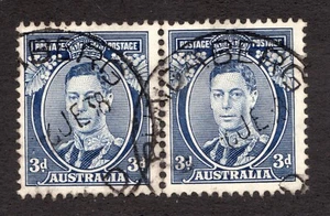 1937 Australia Sc# 170 - 3d KGVI - Used Cv$40 - Picture 1 of 1