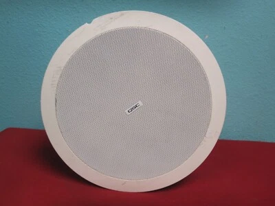 Single QSC AD-C6T AcousticDesign Series 2 Way Low Profile Ceiling Mount Speaker - Image 1 of 4