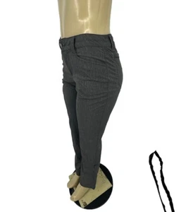 Eddie Bauer 4 Women Hiking Pants Gray Stretch Flat Front 31” Inseam 15-11 - Picture 1 of 9