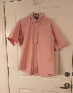 Cambridge Classics Mervyns Men's 2-Ply Oxford Short Sleeve Button Down Shirt 16 - Picture 1 of 4