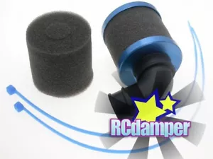 ALUMINUM ENGINE AIR-FILTER Thunder Tiger Hammer S50 Team Associated Mgt 8 MTA4 - Picture 1 of 2