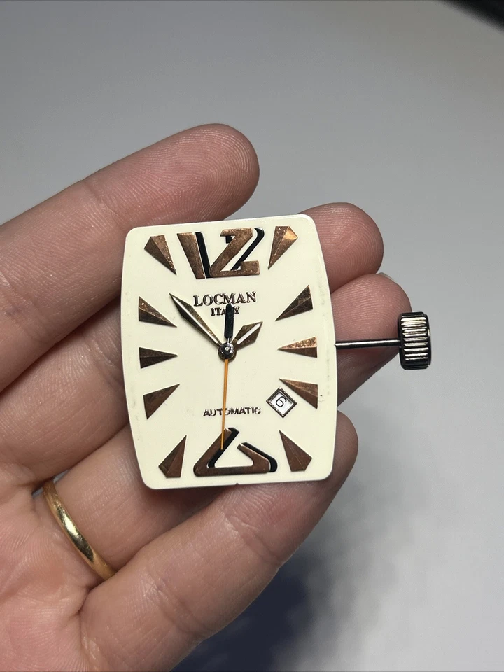 LOCMAN Italy Automatic Calendar 25J  Cal 2824-2 Swiss Watch Movement - Изображение 1 из 4