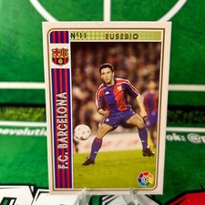 EUSEBIO 11 - FC BARCELONA - MUNDICROMO LEAGUE CHIPS 1994 95 CARD