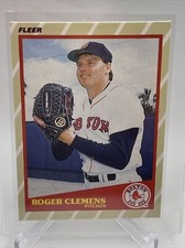 1989 Fleer Superstars Roger Clemens Baseball Card #9 Mint FREE SHIPPING