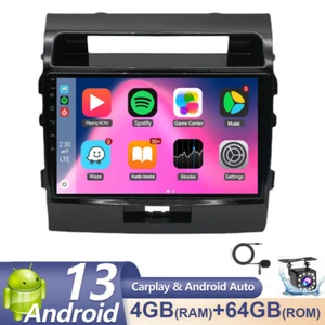 64GB Android 13 Car Radio Stereo Carplay For Toyota Land Cruiser 200 2007-2015 - Picture 1 of 20