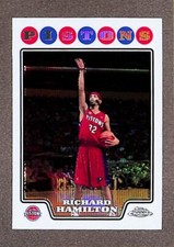 2008-09 Topps Chrome Refractor #132 Richard Hamilton