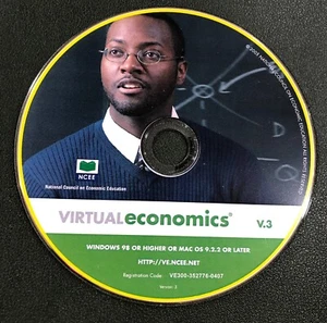 Virtual Economics v.3 PC/MAC CD - national council for economic education - Photo 1/1