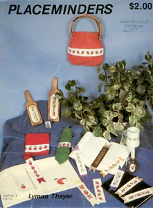 Placeminders Cross Stitch Pattern - Lyman Thayer - Lyman Thayer Designs - Picture 1 of 4