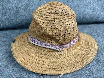 Columbia Bella Falls Straw Hat Women's S/M Tan Strap Outdoor - Image 1 of 4