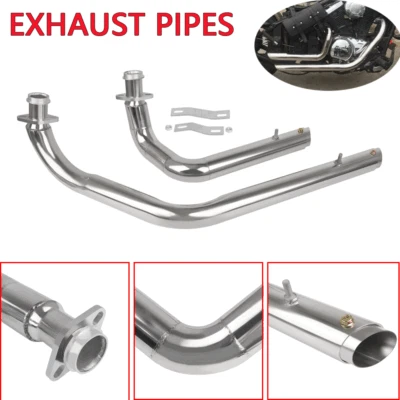 Система глушителей выхлопных труб для Kawasaki Vulcan 800 S EN800 VN800 S800 VN400 - Изображение 1 из 4