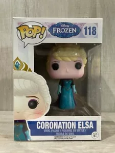 FUNKO Pop Disney Frozen - Coronation Elsa #118 - Picture 1 of 5