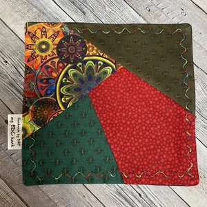 EDC HANK CON RESPALDO DE MICROFIBRA 8” - PAÑUELO DE 4 TELAS HECHO A MEDIDA ¡BONITO! - Imagen 1 de 2