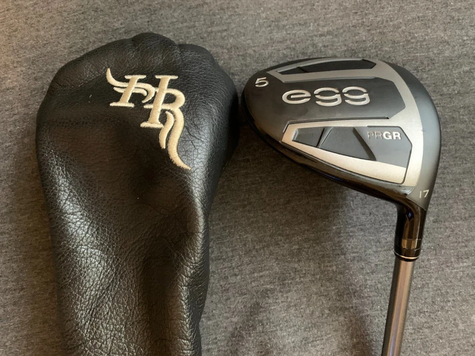 PRGR Fairway egg 5W 17* PRGR original flex egg M43 Stiff Flex 42.5 in w/HC - EX - Image 1 of 4