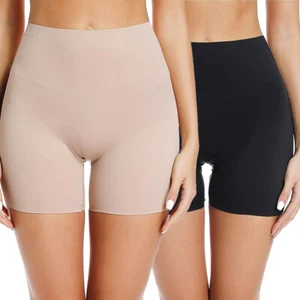 Seamless Boyshorts Panties for Women Anti Chafing Underwear Slip Shorts Shaper - Picture 1 of 19