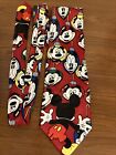 Balancine Inc Disney Unlimited Mickey Mouse/Christmas Ornament Men’s Neck Tie