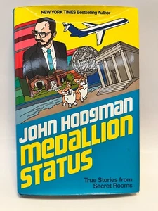 Signed Medallion Status John Hodgman Penguin Random House 2019 US comedy memoir - Picture 1 of 9