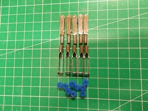 Gabelkopf M2 10 Stück Gabelköpfe Anlenkung Federstahl - Bild 1 von 2