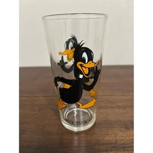 Vintage 1973 Daffy Duck Pepsi Collector Series Warner Bros Glas - Bild 1 von 3