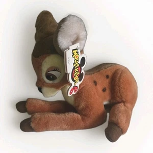 De colección Disney World Disneyland Mouseketoys Bambi Con Etiquetas 12" C. Años 80 - Imagen 1 de 21